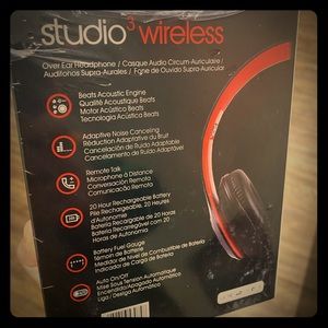 Beatstyle Studio 3 Wireless new!!! Multiple avail